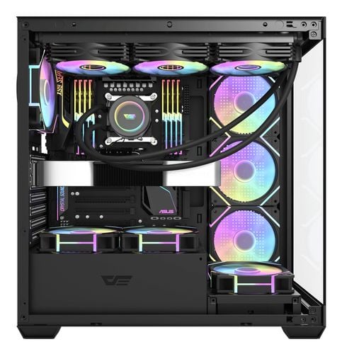 Obudowa DarkFlash DS900 Black Midi Tower czarny na Arena.pl
