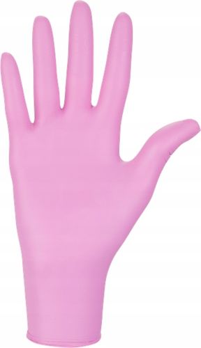 rękawice nitrylowe 100 szt. 8-m nitrylex pink na Arena.pl
