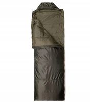SNUGPAK ŚPIWÓR Jungle Bag Letni 80cm x 220cm Olive Moskitiera Lewy