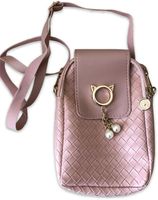 TOREBKA LISTONOSZKA ROWERÓWKA TORBA BRELOK RÓŻOWA