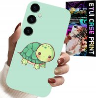 ETUI DO SAMSUNG GALAXY A54 5G - SŁODKIE ŻÓŁWKI WZORY DLA DZIECI + SZKŁO