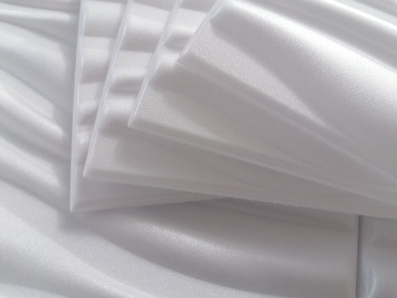 BIAŁE Panele ścienne , Piankowe Kasetony Sufitowe 3D FLOW zdjęcie 4