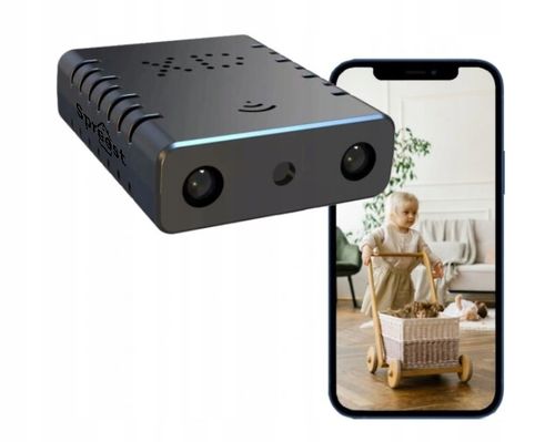 KAMERA IP WIFI Kamera szerokokątna HD WIFI mini Z czytnikiem kart na Arena.pl