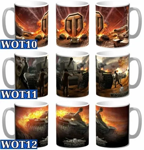 Kubek World of Tanks War Thunder + IMIĘ i KARTONIK zdjęcie 7