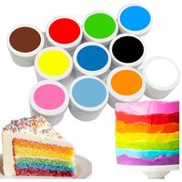 BARWNIK SPOŻYWCZY BARWNIKI SPOŻYWCZE W PROSZKU 11 KOLORÓW 2,5g