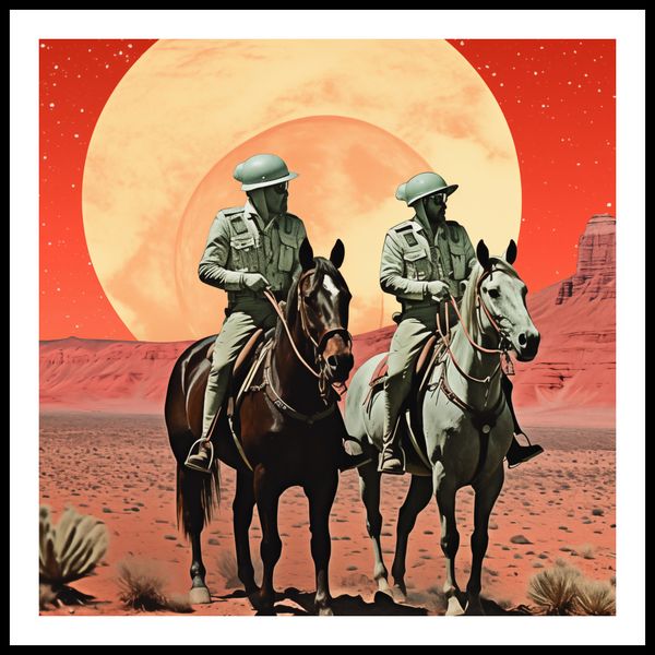 Plakat 90x90cm Patrol Kosmiczny zdjęcie 3