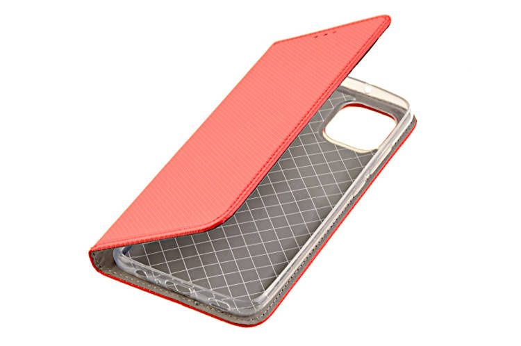 Etui Smart do Samsung Galaxy A03 czerwony zdjęcie 1