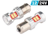 Żarówka VISION R5W/R10W BA15s 12/24V 13x3030 SMD LED, nonpolar, CANBUS