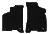 Dywaniki przednie welurowe czarne do: Seat Arosa 1997-2005 hatchback