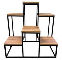 Stojak Loft 6 -ka Dąb Craft