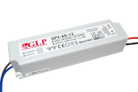 GLP power supply GPV series 12V/5A, CV, non-PFC, IP67 plastic case