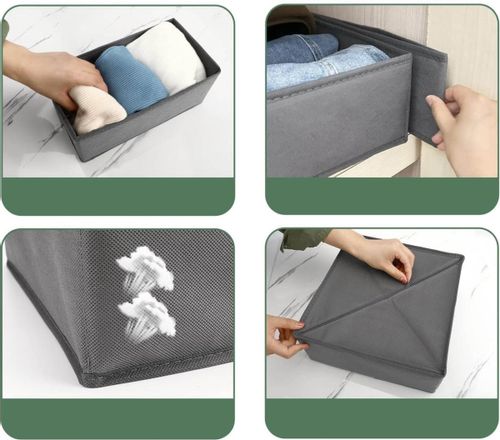 Zestaw 6 organizerów do szuflad BRUCE na Arena.pl