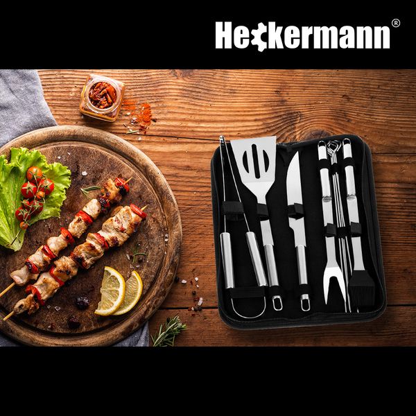 Akcesoria Do Grillowania Heckermann In-Bbq9 - 9 Elementów zdjęcie 6