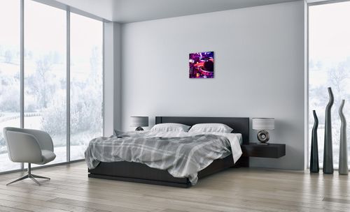 Obraz Na Płótnie - Studio Nagrań  - 40X40 Cm - Ac40X40-2404 na Arena.pl