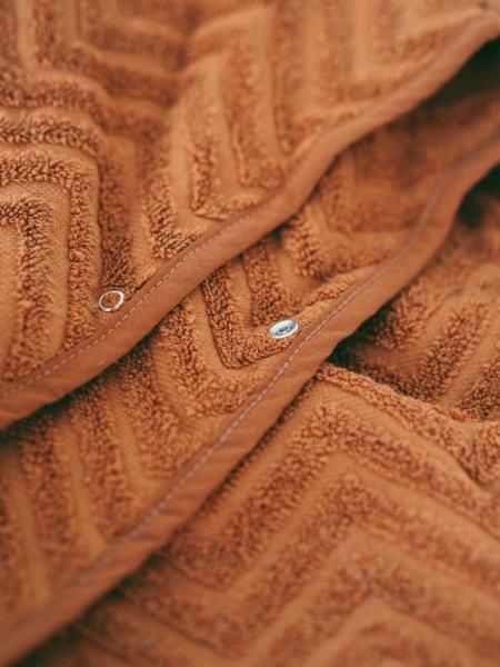 Filibabba Poncho Zigzag Rust zdjęcie 2