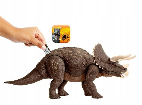 Figurka Jurassic World Eko Triceratops Obrońca na Arena.pl