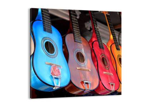 Obraz Na Płótnie - Gitara Muzyka - 60X60 Cm - Ac60X60-2221 na Arena.pl