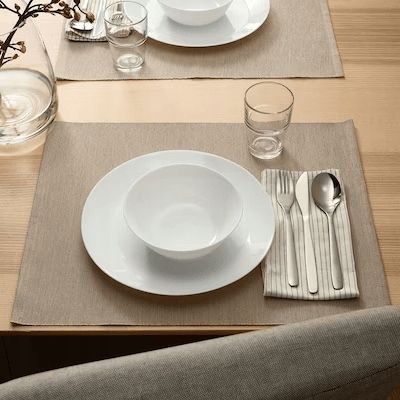 ZESTAW MISECZEK OFTAST 15 cm komplet 12 szt białe szkło hartowane na Arena.pl