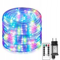 20m 200LED WĄŻ ŚWIETLNY LED ZEWNĘTRZNY GIRLANDA OGRODOWA IP65