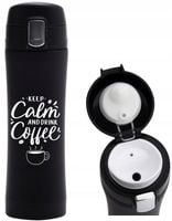 Kubek termiczny grawer termos do kawy z własnym projektem na prezent