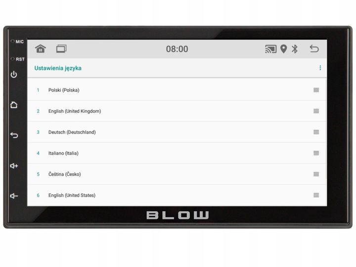 RADIO SAMOCHODOWE ANDROID 12 BLUETOOTH CARPLAY ANDROID AUTO MIRROR LINK zdjęcie 3