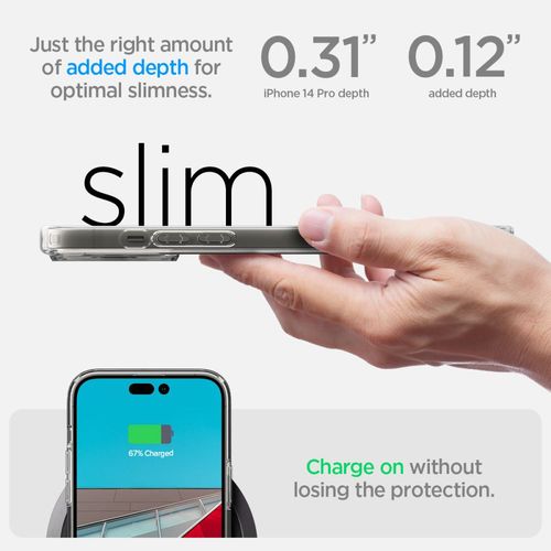 spigen ultra hybrid iphone 14 pro crystal clear na Arena.pl