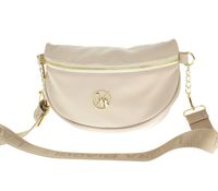 Laura Biaggi nerka saszetka listonoszka jasny beżowy groszek mat JP72