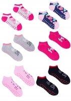 6-PAK skarpety skarpetki ANTYPOŚLIZGOWE ABS STOPKI dziewczyna 23-26