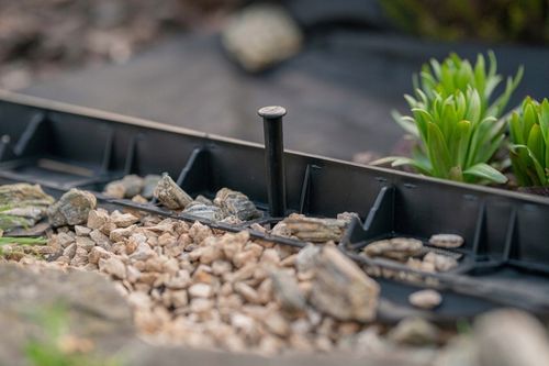 Obrzeże ogrodowe trawnikowe border 45 50m+250kotew na Arena.pl