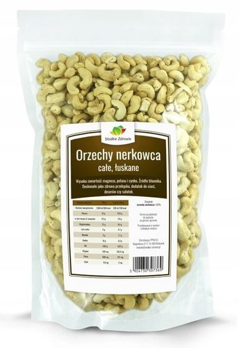 Orzechy NERKOWCA Nerkowce 1kg NATURALNE na Arena.pl