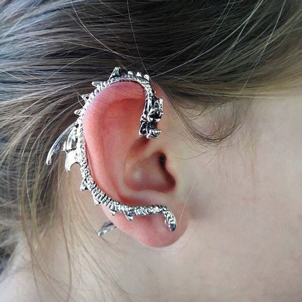 KOLCZYK NAUSZNICA SMOK DRAGON E02 zdjęcie 4