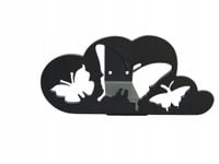 Uchwyt na wąż ogrodowy Motyle antracyt