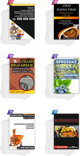 Ulotki A5 reklamowe firmowe 1000szt projekt w cenie SPRZEDAŻ JAJ na Arena.pl