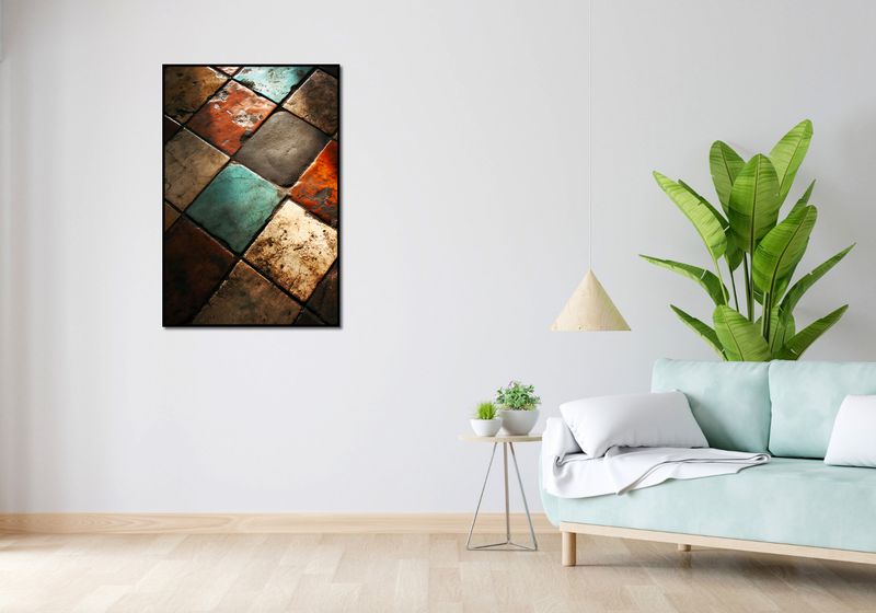 Plakat 67,5x100cm Ceramiczna Kompozycja zdjęcie 4