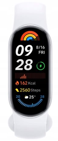 SMARTBAND XIAOMI MI BAND 9 1,62'' AMOLED BLUETOOTH GLACIER SILVER SREBRNY na Arena.pl