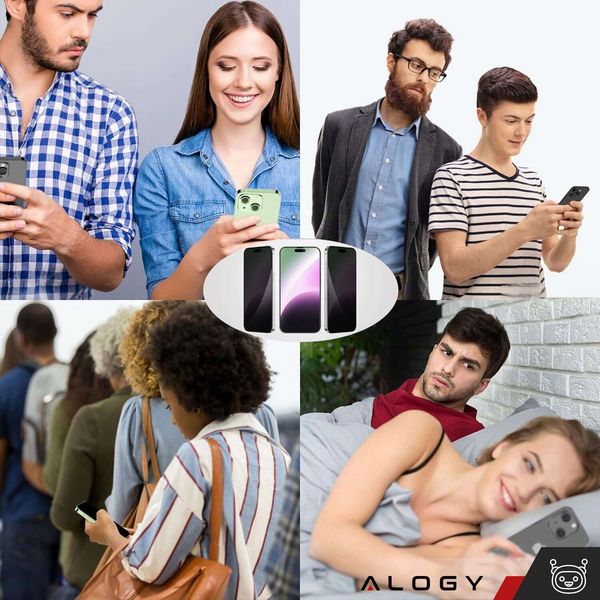 Szkło hartowane Prywatności 9H do iPhone 15 Plus/Pro Max zdjęcie 11