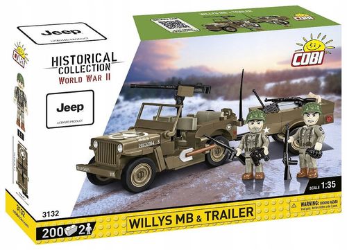 Willys MB&trailer Historical Collection Cobi na Arena.pl