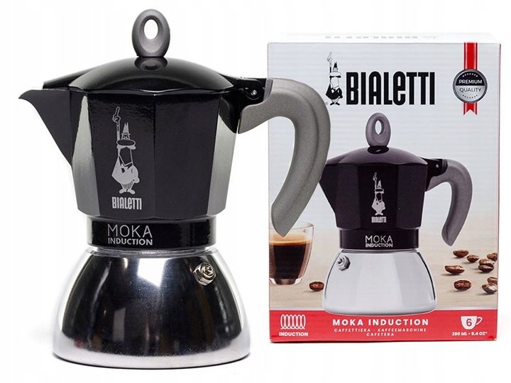 Kawiarka klasyczna Bialetti Moka Induction 280 ml 6 tz zdjęcie 1