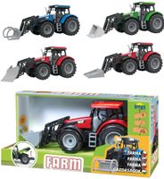 traktor z dźwiękami w pudełku 7102