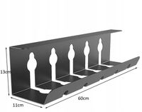 MASKOWNICA NA KABLE POD BIURKO ORGANIZER BLAT 60cm XXL