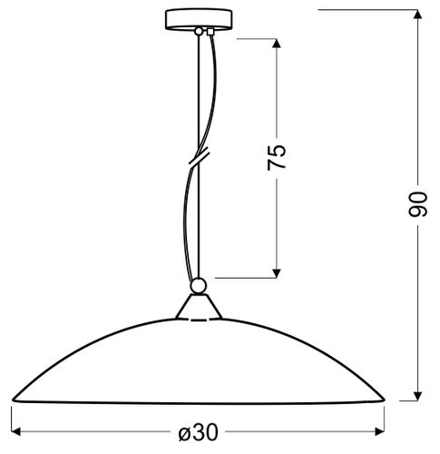 OTEO Lampa wisząca na Arena.pl