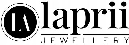 Srebrne kolczyki białe cyrkonie sztyft srebro 925 LAPRII na prezent na Arena.pl