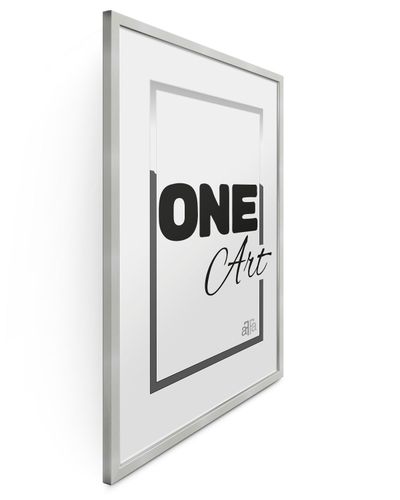 Ramka Hekla 50x70 (B2) MDF plakat srebrny 1szt. na Arena.pl