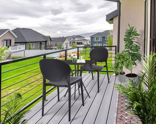 4 x krzesło justin czarne na Arena.pl