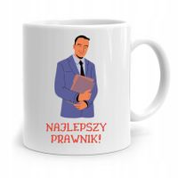 Kubek Dla Prawnika Mecenasa Najlepszy Prawnik Z Nadrukiem Ze Zdjęciem