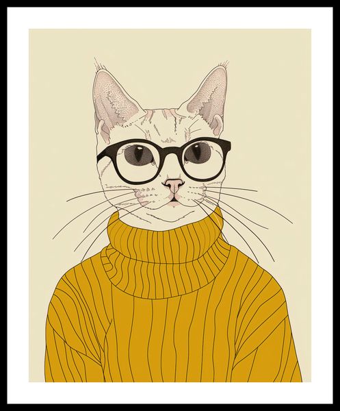 Plakat 40x50cm Intelektualista zdjęcie 3