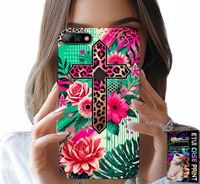 ETUI DO HUAWEI Y7 2018 - KRZYŻ, RÓŻA CHRZEŚCIJAŃSTWO JEZUS PLECKI
