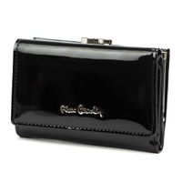 skóra naturalna + Damski portfel ze skóry ekologicznej Pierre Cardin 07 SHINY 117