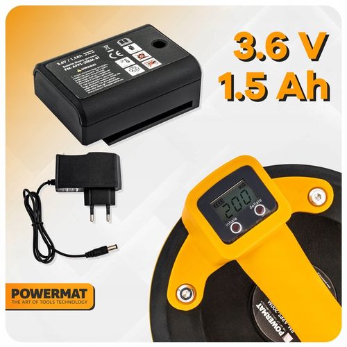 PRZYSSAWKA PRÓŻNIOWA DO PŁYTEK GLAZURY UCHWYT AKUMULATOR LCD 200 KG 200 MM na Arena.pl