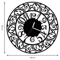 ZEGAR ŚCIENNY RETRO 58cm XXL 14.11